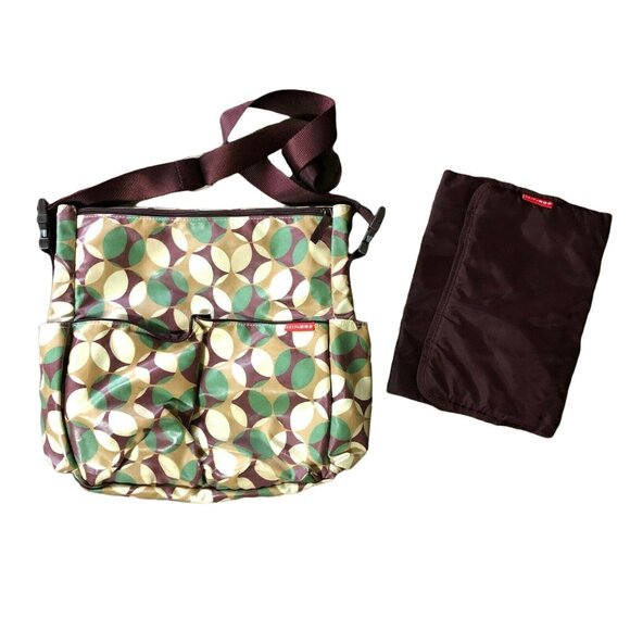 Skip Hop Geometric Print Diaper Bag Removable Shoulder Strap - Picture 1 of 7